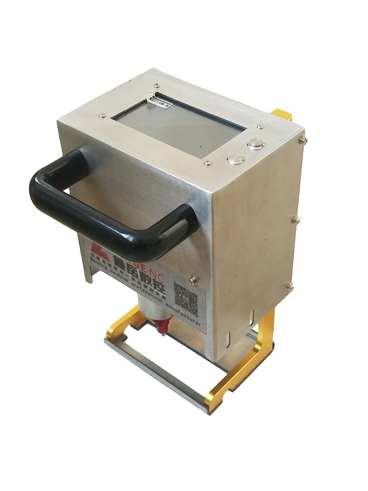 Handgehaltene elektrische Graviermaschine, Codiermaschine für Schienenstahlstempel