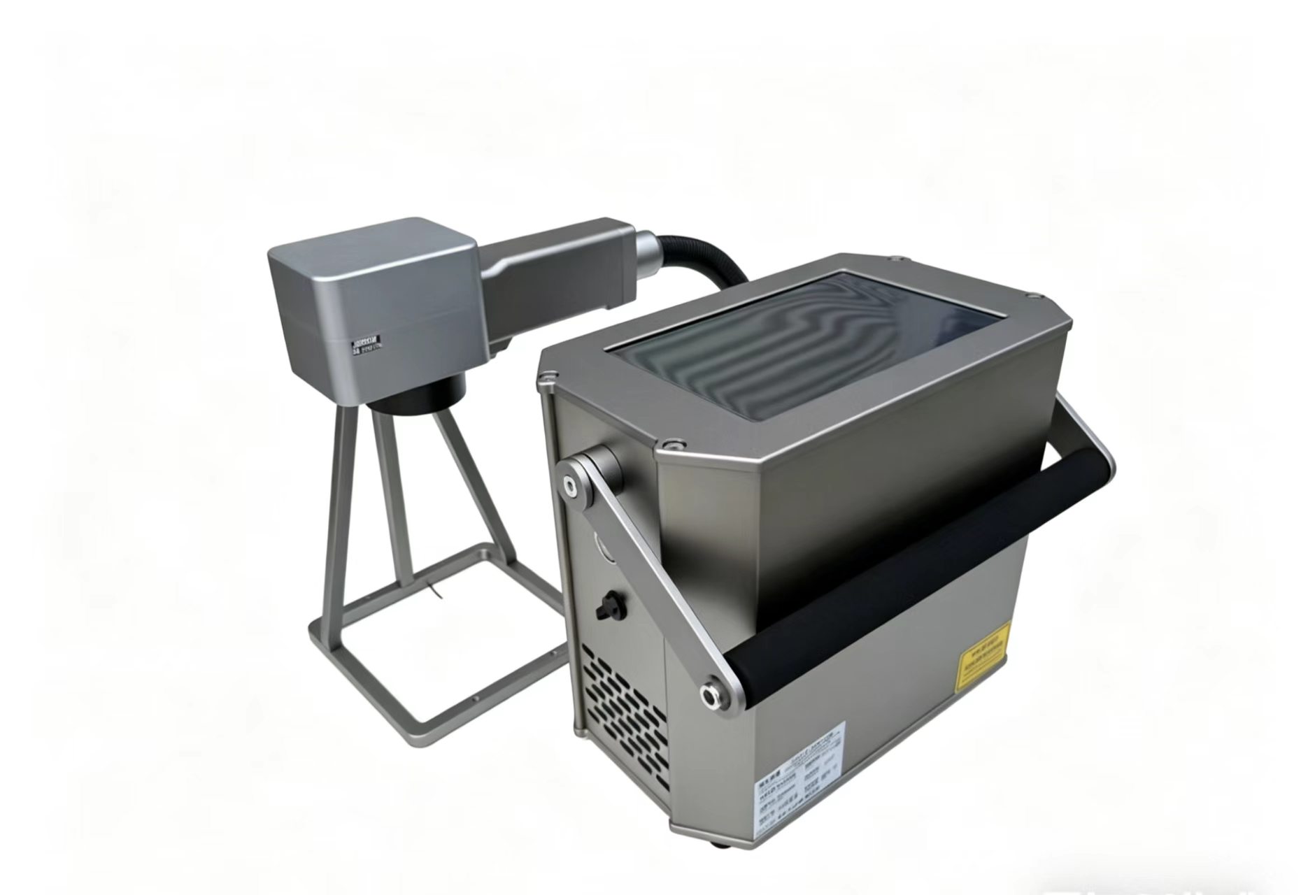 Neues Design, sparsame Lithiumbatterie, Laserbeschriftung und -gravur, tragbare Hand-Laserbeschriftungsmaschine
